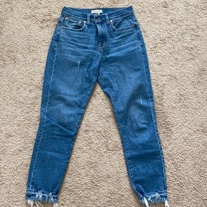 Madewell High-Rise Slim Boy Jean